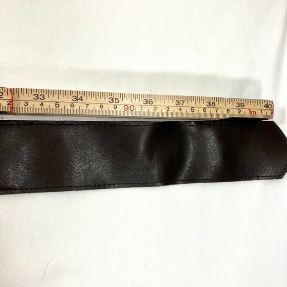 Black Sequin Belt with Ring Buckle Womens Fashion Waist Accessory Boho Festival - Picture 6 of 6